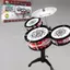 Trẻ em Bộ gõ trống Đồ chơi giáo dục Trống Jazz Acoustic Bộ thực hành đầy đủ để học tập và chơi tại nhà