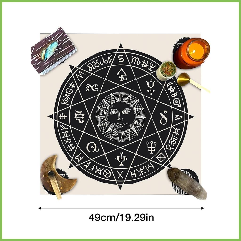 Thẻ Tarot Vải Đọc Thẻ Tarot Vải Cho Bói Toán Di Động Trang Trí Tarot Bói Toán Thẻ Bàn Vải gelhvn