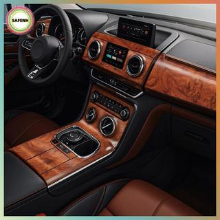 SAFENH Chống Thấm Nước Cao Bóng Xe Stier Hạt Gỗ Vinyl Decal, Phụ Kiện Nội Thất Ô Tô VN