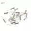 20 Chiếc Đồng Hồ Nĩa Điều Chỉnh Độ Chính Xác Cao 32.768 KHz 32768HZ Pha Lê 12.5PF 3mm X 8mm mới