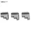 Belleshopp Belleshopp Pbzydu Bên Trong Hàm Chuck 3 Cái/cặp K11-80 Tự Định Tâm Máy Tiện Kim Loại Hàm Công Cụ Chế Biến