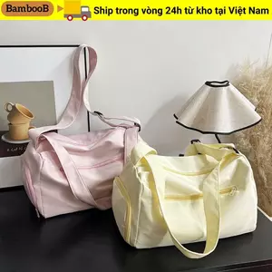 Túi đeo vai BAMBOOB, Túi tập thể dục Túi tập Yoga thể thao nhẹ, Túi xách nữ Nylon dung tích lớn Túi Tote du lịch