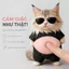 ⚡Ship Nhanh⚡Silicon siêu mềm sticker mèo 3D | Bóp vui bụng mèo sticker chống va | Sticker bảo vệ góc dễ thương