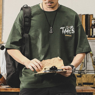 COD (Giao hàng trong 24 giờ) Áo Phông Nam Street Style Cotton Thoáng Khí Tay Ngắn #5254