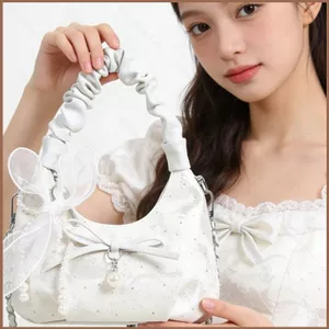 SQ11 2026 mùa hè mới phổ biến túi xách thời trang dành cho nữ túi đeo vai xếp li dây chuyền thông thường