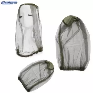 Bluelover Côn Trùng Lưới Muỗi Mặt Câu Cá Cắm Trại Ngoài Trời Mũ Bảo Vệ Mũ Mới