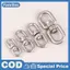 1Pc M4 M5 M6 M8 Xoay Đa Năng Vòng 8 Hình Dạng Tháo Dây Cạo Râu Dây Lo Dây Kết Nối Bule 304 Thép Không Gỉ