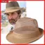 Mũ Fedora YRBWD, Mũ Jazz Panama khô nhanh, Mũ rơm thoáng khí thời trang Unisex