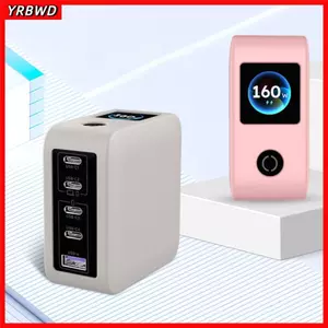 Bảo vệ YRBWD, Silicone chống bụi màu trơn, Hộp đựng chống sốc di động mềm mại cho bộ sạc GaN UGREEN 160W Du lịch