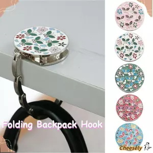 Giá đỡ túi CHEESELY Khắc hoa Cloisonne Túi xách kim loại Người tổ chức Móc treo áo