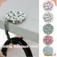 Giá đỡ túi CHEESELY Khắc hoa Cloisonne Túi xách kim loại Người tổ chức Móc treo áo