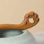 WHX-15cm Mèo Dễ Thương Móng Vuốt Kẹp Tóc Gỗ Đàn Hương Xanh Kẹp Tóc Đơn Giản Cổ Điển Trung Quốc Kẹp Tóc Cổ Kẹp Tóc