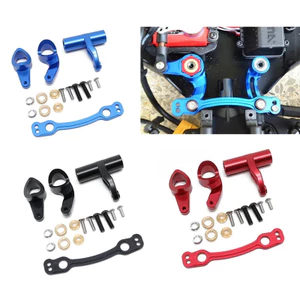 1 Bộ Lắp Ráp Lái Kim Loại Bellcrank Bộ Cho ARRMA 1 / 8 KRATON 6S Outcast Senton Talion Typhon BLX RC Phụ Kiện Xe Hơi, Đỏ