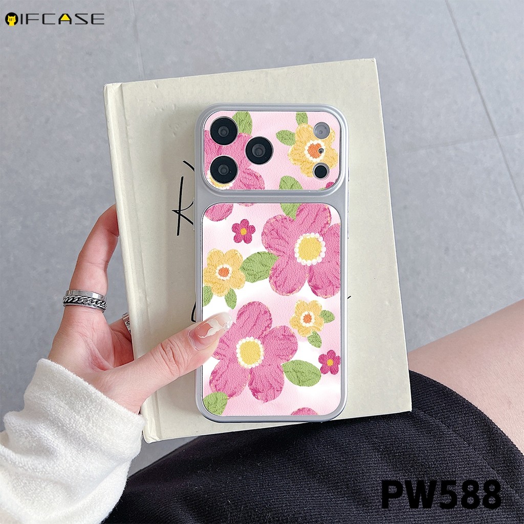 Dành Cho Honor 600 500 400 300 Ultra 200 100 90 Smart 80 GT SE 70 60 Magic 8 7 6 Pro 5 4 Lite Ốp Điện Thoại Da PU Chuyển Màu Tím Hồng Nhiều Màu Sắc Sơn Hoa Bé Gái Vỏ