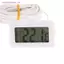 FY-10 Mini LCD Nhiệt Kế Kỹ Thuật Số Bể Cá Nước Tắm Máy Kiểm Tra Nhiệt Độ Màn Hình Cảm Biến Nhiệt Độ Nhúng MỚI