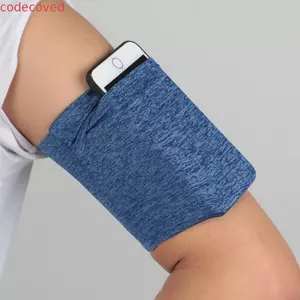 Túi đeo tay chạy bộ CODECOVED, Túi đeo tay điện thoại di động nhẹ, Túi đeo tay di động có độ đàn hồi cao hấp thụ mồ hôi Túi điện thoại thể thao đa năng Cánh tay cổ tay