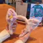 HNKMP Kawaii Linabell Fox Stellalou Duffy Dây Buộc Tóc Sang Trọng Nơ Nhỏ Bắt Tóc Bộ Sưu Tập Tai Hồng Khu Nghỉ Dưỡng Thượng Hải.