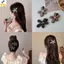 < YEI > Kẹp Tóc Đính Kim Cương Giả Hoa Cổ Điển Cho Nữ Cô Gái Tóc Ngọt Ngào Trang Trí Kẹp Tóc Bên Phụ Kiện Tóc Thời Trang Mới