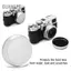 Guansfs Ống Kính Chuyên Nghiệp Nắp Trước Kim Loại Cho Máy Ảnh Fujifilm X100 X100S X100T Phụ Kiện Chụp Ảnh Màu Đen Nhẹ Chống Nước Chống Trầy Xước