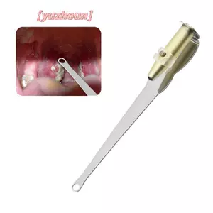 Dụng cụ tẩy đá Tonsil Sáp tai Đèn LED Dụng cụ chăm sóc làm sạch miệng bằng thép không gỉ