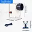 Máy cuộn cần câu DIY Dụng cụ xoay Epoxy Dụng cụ sửa chữa chuyên nghiệp với thiết kế thân thiện với người dùng Thích hợp sử dụng tại nhà Fishi