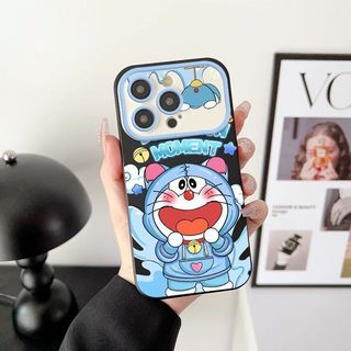 Ốp điện thoại hoạt hình dễ thương Doremon Thích hợp cho iPhone 17 Pro Max Vỏ bảo vệ toàn diện Silicon mềm XR 15 ProMax 11 16 Pro 12 Pro Max 17 13 XS Max 14 Pro Chống sốc mờ