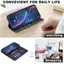 Ốp Lưng Cho Realme 16T Chặn Màu Hoa Nhỏ Khe Cắm Thẻ Da Chống Rơi Vỏ Điện Thoại