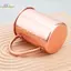 HL 500ml 100% Đồng Moscow Mule Mug Cotail Cup Búa Coppery Bia Cốc Cà Phê Cốc Sữa Thanh Cốc Drinkware Thép không gỉ bền LMWU