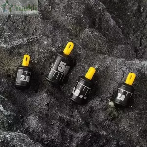 Bộ trọng lượng câu cá YUUKII, Thiết kế hình trụ Cân đánh dấu bồn rửa thả nước, Cảnh báo câu cá Trọng lượng nhỏ gọn Hình giọt nước Dụng cụ câu cá Trọng lượng tỷ lệ