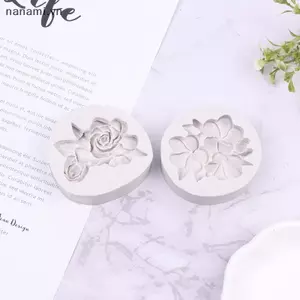 1 Khuôn Silicon Hình Hoa DIY Gardenia Plumeria Rubra Bánh Xà Phòng Fondant Khuôn Thạch Kẹo Sô Cô La Dụng Cụ Trang Trí [VN]