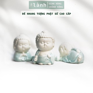 Đế Cắm Nhang Trầm Hương Tượng Phật 3 Lành Gốm Sứ Cao Cấp Dáng Đứng Nằm Thiền Tâm Linh Thờ Cúng