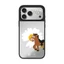 Ốp điện thoại gương ngựa nâu hoạt hình từ tính cho IPhone 17 Pro Max 17Air 15 14 13 12 11 16 Plus Vỏ bảo vệ chống sốc