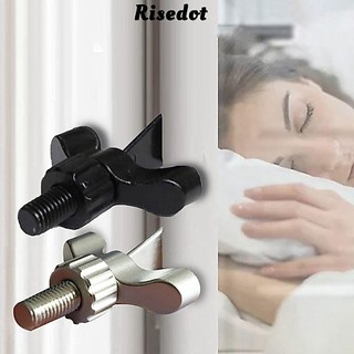 Risedot Khóa Cửa, Nút Chặn Cửa Chống Trộm Trẻ Em, Di Động Sống Một Mình Hợp Kim Kẽm An Toàn Cửa Chốt Du Lịch