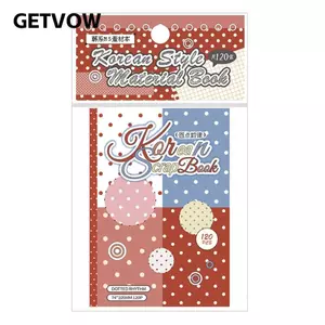 Sách Chất Liệu GETVOW, Trang Rách Trang Trí Memo Pad Refill Trang, Y2K Cho M5 Trang Trong 120 Tờ Sổ Lưu Niệm Bộ Giấy DIY Tạp Chí