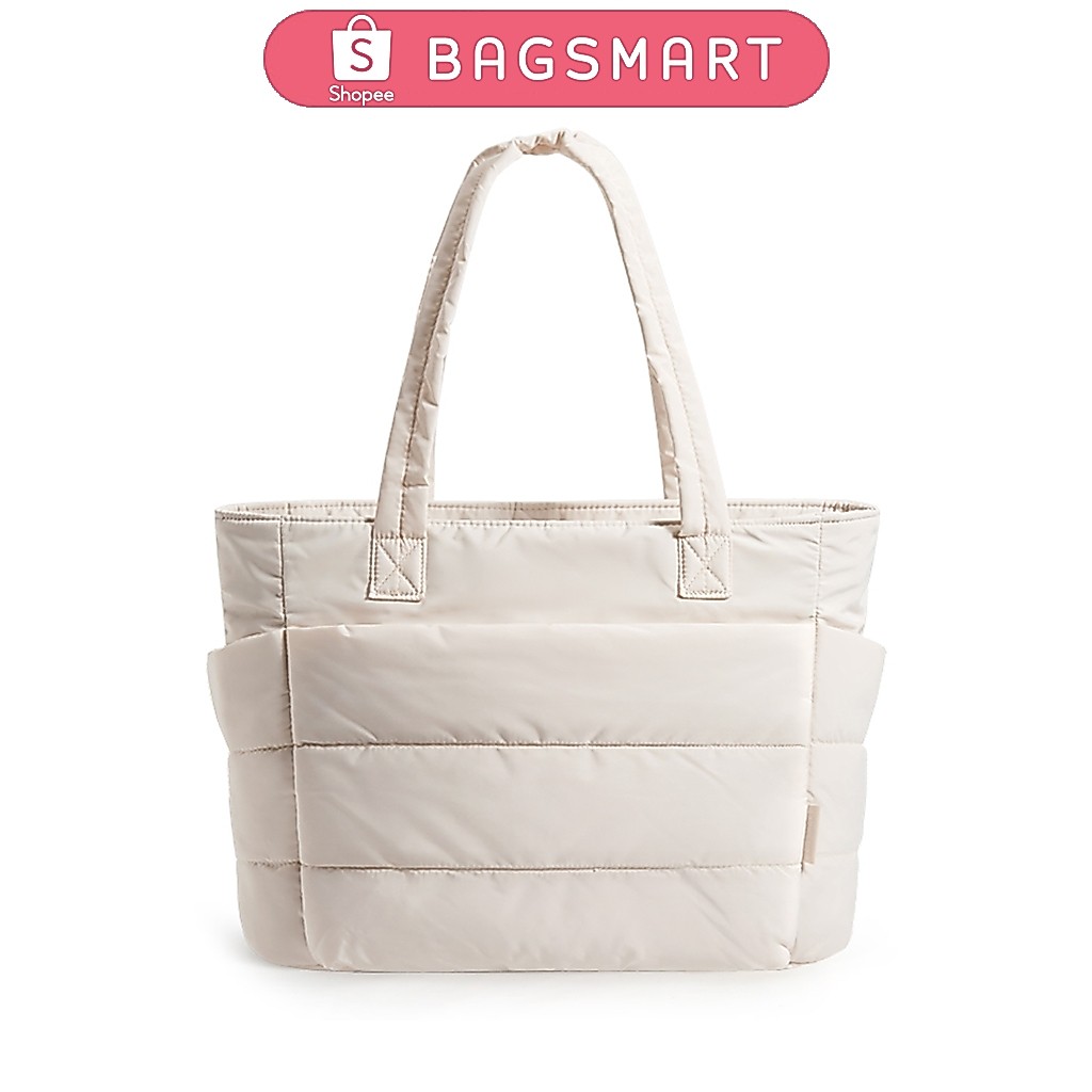 BAGSMART Túi Tote Nữ Túi đi lại di động dung tích lớn đeo vai Tote Bag Đơn giản đa chức năng đơn vai Du Lịch Thể Thao TúI XáCh Nữ