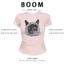 BOOM Áo Baby Tee Nữ Cotton Ôm Body-Áo Thun Ngắn Tay Y2K In Hình PhongCách Mùa Hè, Cổ Tròn Hàng Đầucách hàn quốc phong532