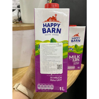 Sữa Tươi Nguyên Kem Happy Barn 1L Thơm Ngậy Tự Nhiên, Giàu Dinh Dưỡng
