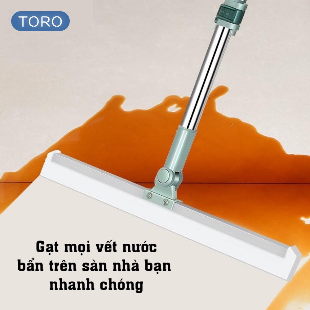 Chổi Gạt Nước Sàn Nhà Tắm, Quét Nhà Thông Minh HOMIE. Chổi Đầu Silicone Gạt Sạch Nhà Tắm Chống Trượt