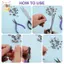 100 Chiếc Nến Wd Bền Làm Kim Loại Wi Sustainers Mang Theo Tab Dụng Cụ Nến Wis Base DIY Làm Nến ELWW