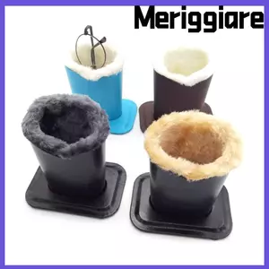 Giá đỡ kính mắt MERIGGIARE, Đế trưng bày kính mắt sang trọng bằng da, Giá đỡ kính sang trọng du lịch di động thời trang Văn phòng