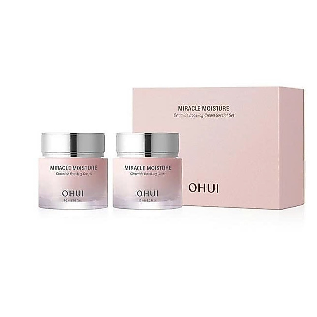V04_Kem Dưỡng Ẩm OHUI Miracle Moisture Ceramide Boosting Cream - Phục Hồi Da