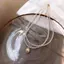 PNPIA- Thanh Lịch Sang Trọng Hai Lớp Ngọc Trai Cổ Mặt Dây Chuyền Nelace Trang Sức Nữ Choker Xương Đòn Trang Sức Ngắn