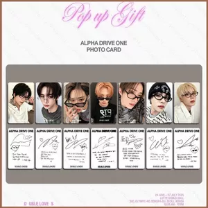 SQ11 7 Cái / bộ Thẻ ALD1 LOMO ĐÔI LOVERS X ALPHA DRIVE ONE Bưu Thiếp Bộ Sưu Tập KPOP Star Ngoại Vi