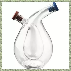 Thiết kế bình đựng dầu hai trong một nhà bếp Giấm Cruet Olive có thể chất lượng Chai đựng gia vị đổ dầu