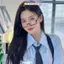 TMOY Y2K Anime Nhật Bản Kính Khung Vuông Nhỏ Cosplay Đỏ Nửa Mặt Kính Không Ống Kính Kim Loại Thời Trang Kính Mắt Hình Chữ Nhật TMOY