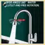 Vòi bếp áp suất cao bằng thép không gỉ B & N 304 3 chế độ nước linh hoạt 360° Xoay cài đặt đơn giản An toàn và bền bỉ.