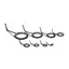 JRP 8 Chiếc 8 Kích Thước Cần Câu Hướng Dẫn Đầu Vòng Tròn Cực Bộ Sửa ChữaFishing JRP