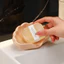 Hộp đựng xà phòng vỏ gốm, hộp xà phòng thoát nước không khoan phong cách Hàn Quốc mới