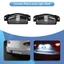 2 Chiếc Xe Biển Số Đèn Vỏ Đèn Cho 2 3 M2 M3 2011-2013 BP4K-51-274 BBM4-51-274 BS1E-51-274