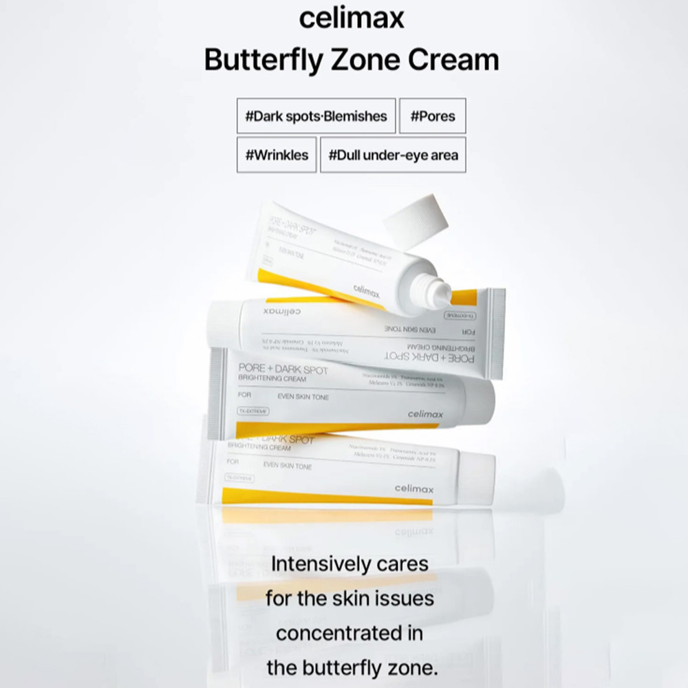 celimax Pore+Dark Spot Brightening Cream 35ml - Pore Minimizer，Non-Irritating，Hydrating，For Sensitive Skin